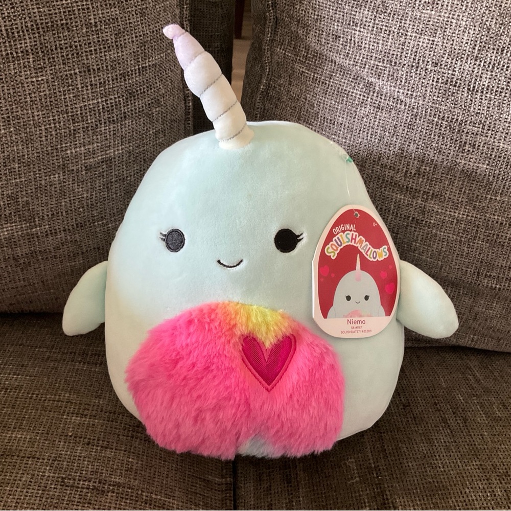 Niema the Narwhal Squishmallow (8 inches)
